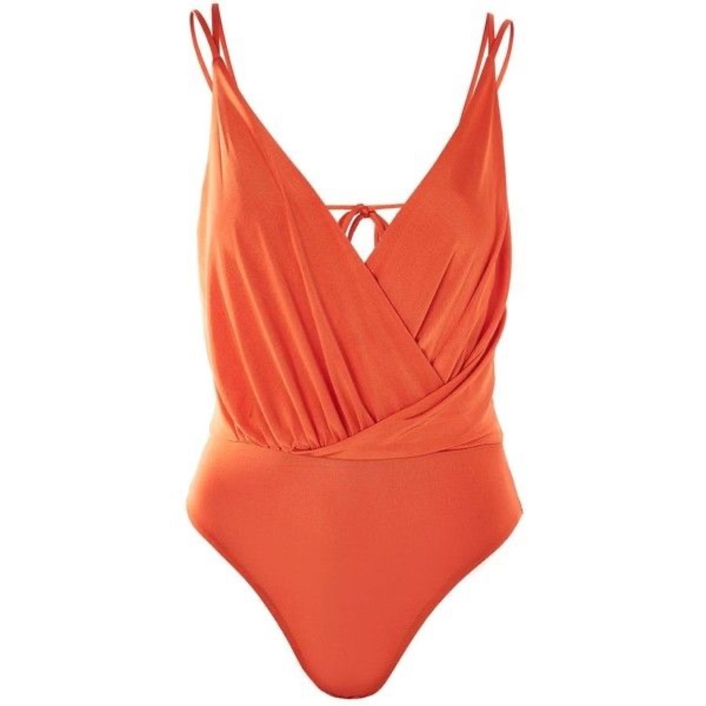 Topshop orange bodysuit!